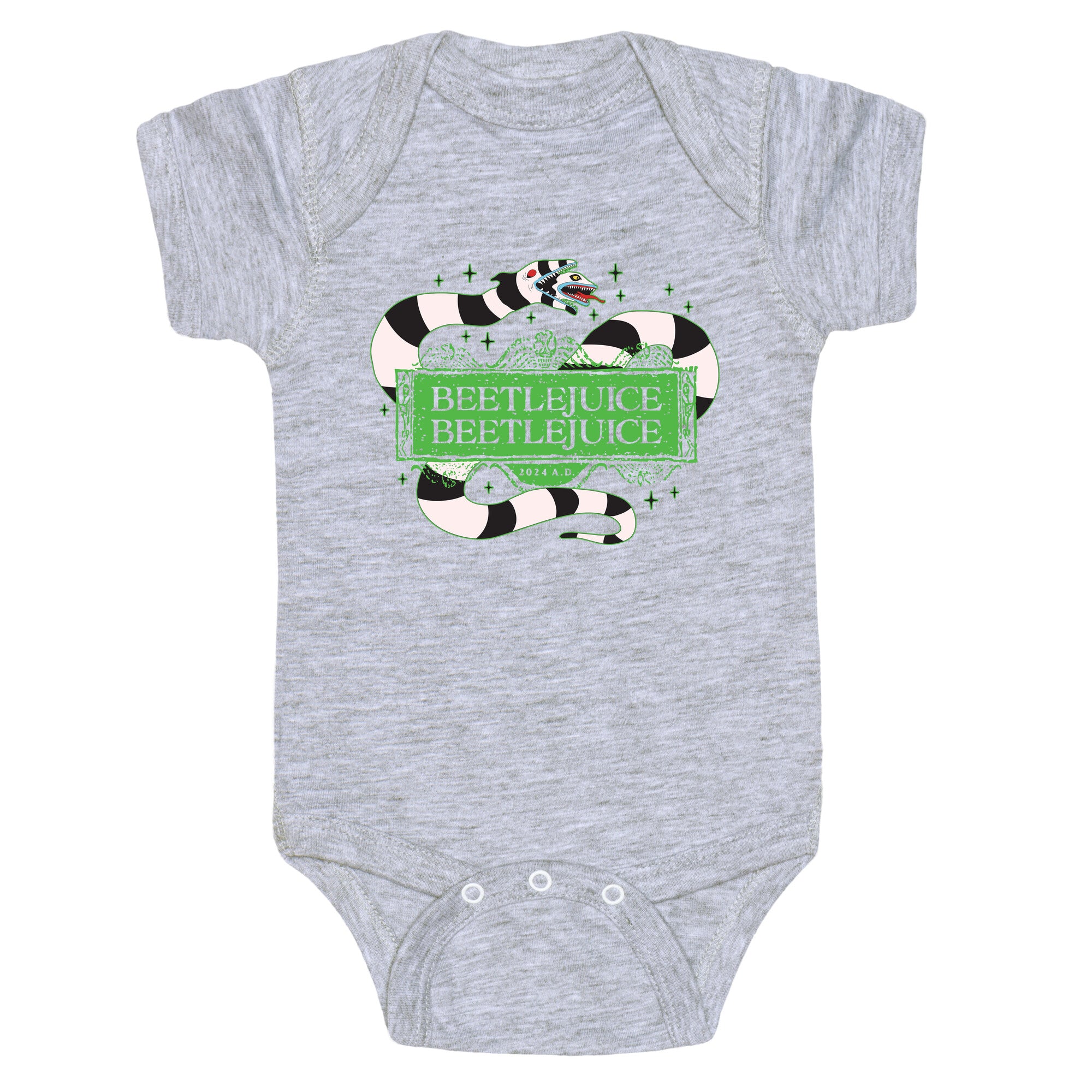 Beetlejuice Beetlejuice 2024 AD Baby One-Piece